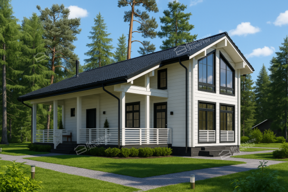 Дом из клееного бруса VZ-463